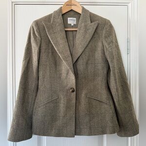 Armani Collezioni Wool/Cashmere Blend Blazer